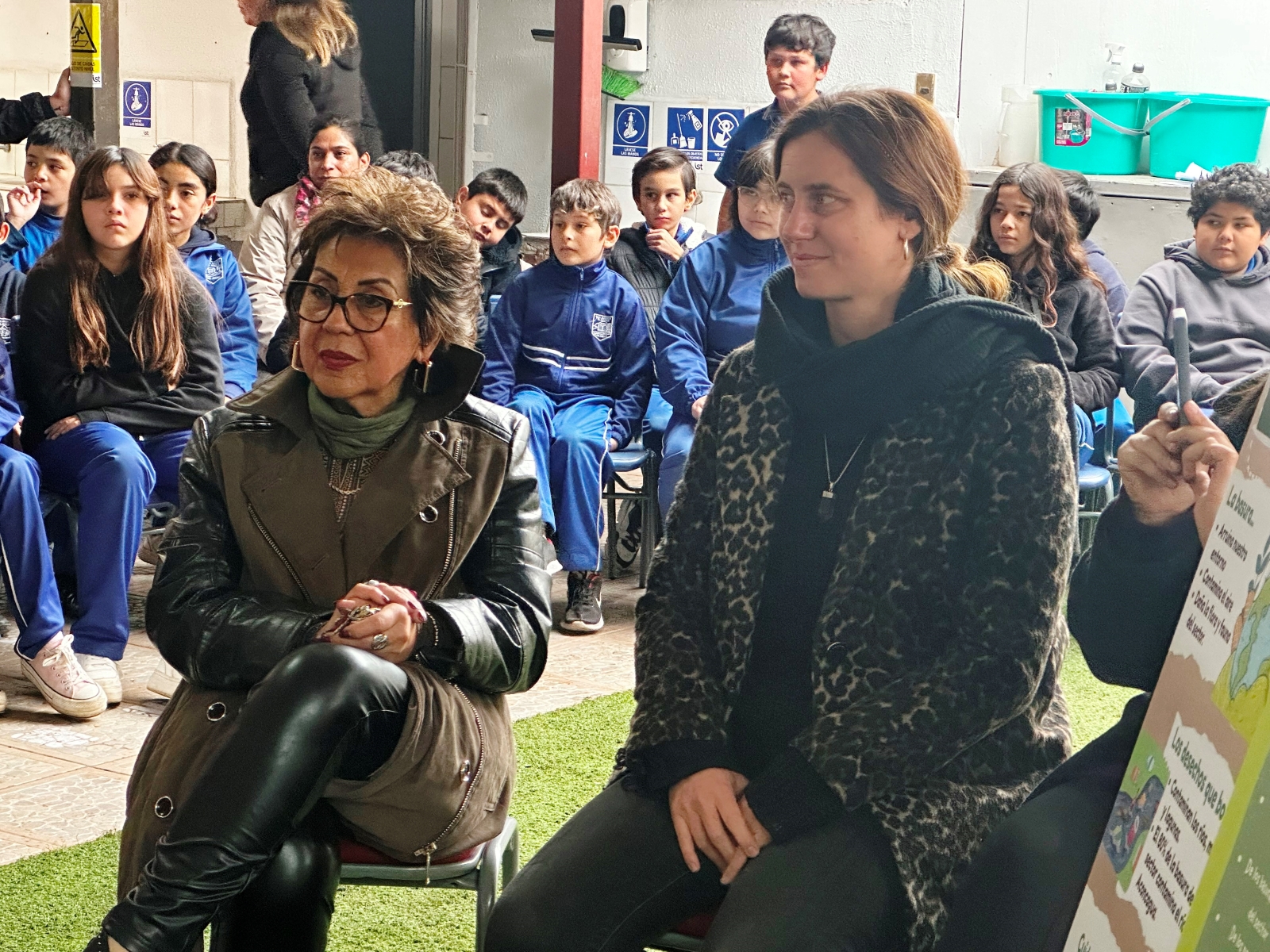 Escuela Básica El Sauce desarrolla proyectos educativos-comunitarios para mejorar la calidad de vida en el Camino Internacional