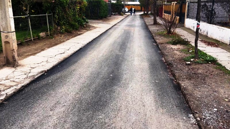 En Los Andes finalizó pavimentación de calles en conjunto Las Américas