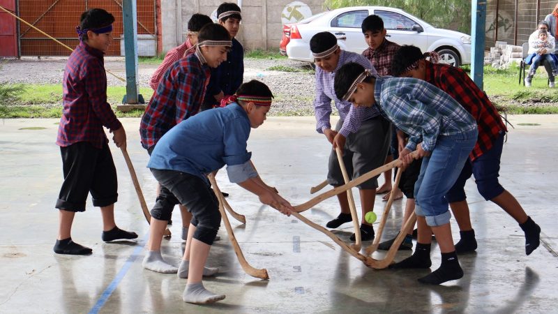 En escuela Jorge Barros Beauchef se realizó la ceremonia del we tripantu