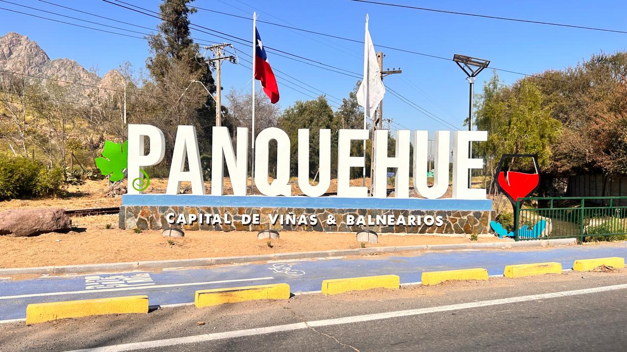 Inauguradas letras volumétricas de fomento al turismo en Panquehue