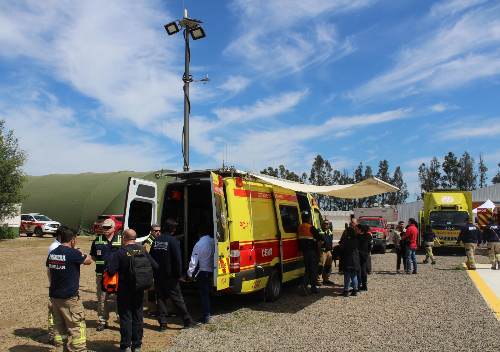 Organismos de emergencia coordinan comandos unificados para enfrentar incendios en la región