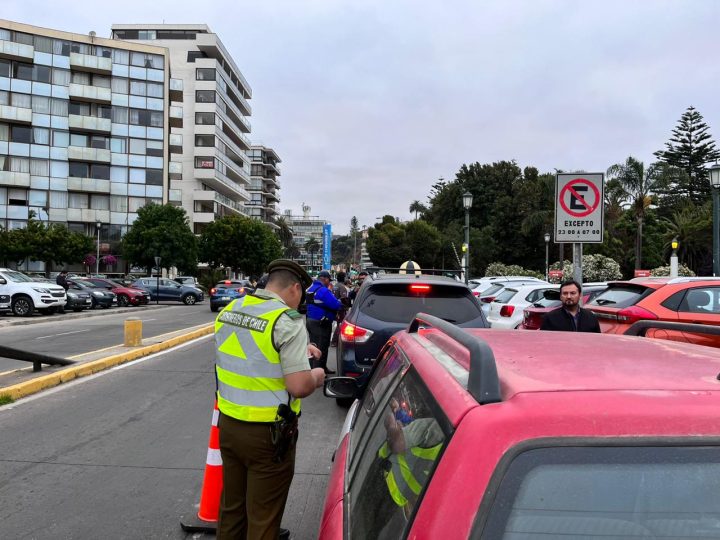 26 detenidos en ronda impacto regional de Carabineros