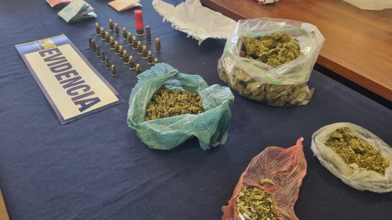 PDI detiene a un sujeto con armas y drogas en Los Andes  