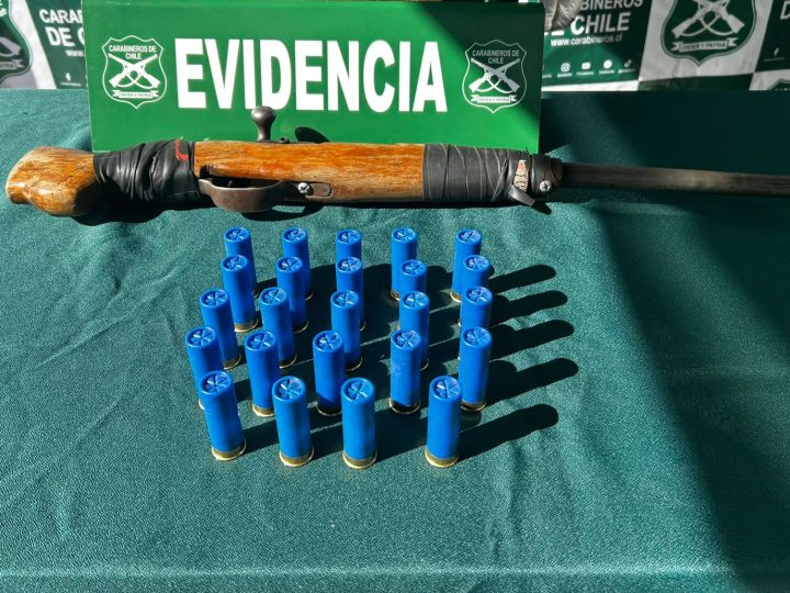 Sujeto es detenido tras portar una escopeta hechiza y municiones en San Felipe