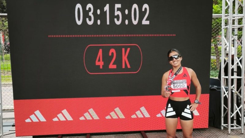 Atleta andina Monserrat Espinoza fue la mejor chilena en el Maratón de Lima 2025