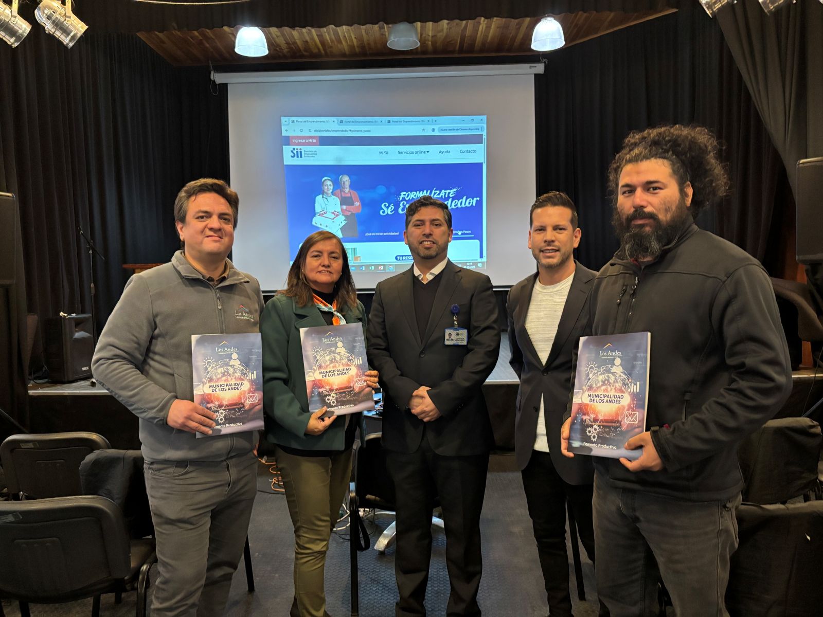 Municipio Andino y SII Impulsan Formalización de Emprendedores con Capacitación Estratégica