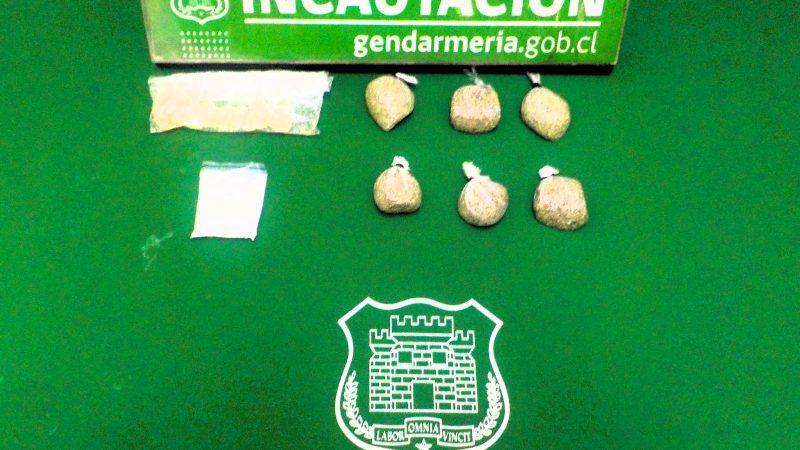 Mujer que intentó ingresar droga a la cárcel de Los Andes terminó detenida 