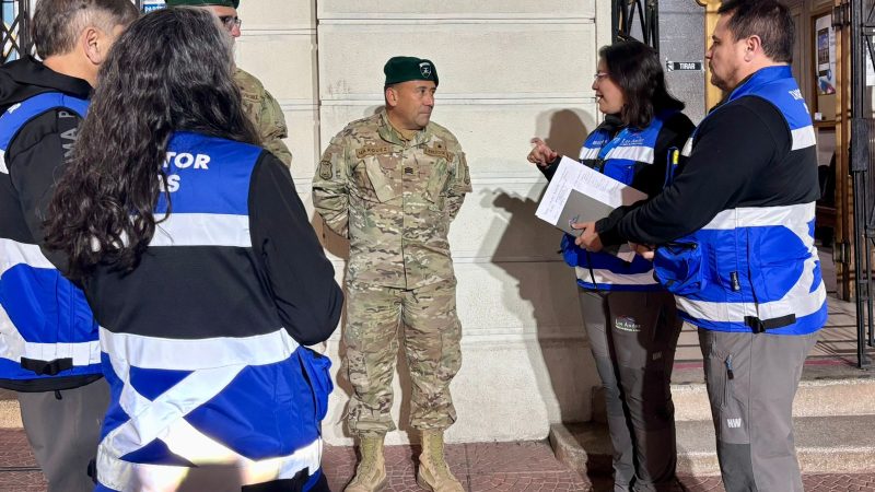 Municipio de Los Andes, Ejército y Carabineros realizan operativo conjunto de control de armas