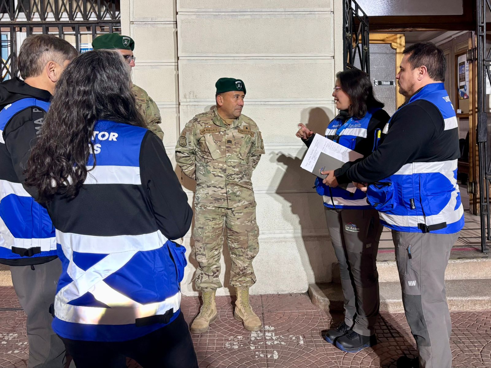 Municipio de Los Andes, Ejército y Carabineros realizan operativo conjunto de control de armas