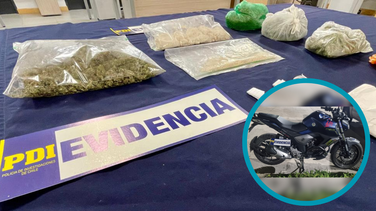PDI Los Andes Detiene a Microtraficante que Operaba con Modalidad de Delivery