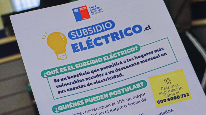 Se inicia tercera convocatoria al Subsidio Eléctrico