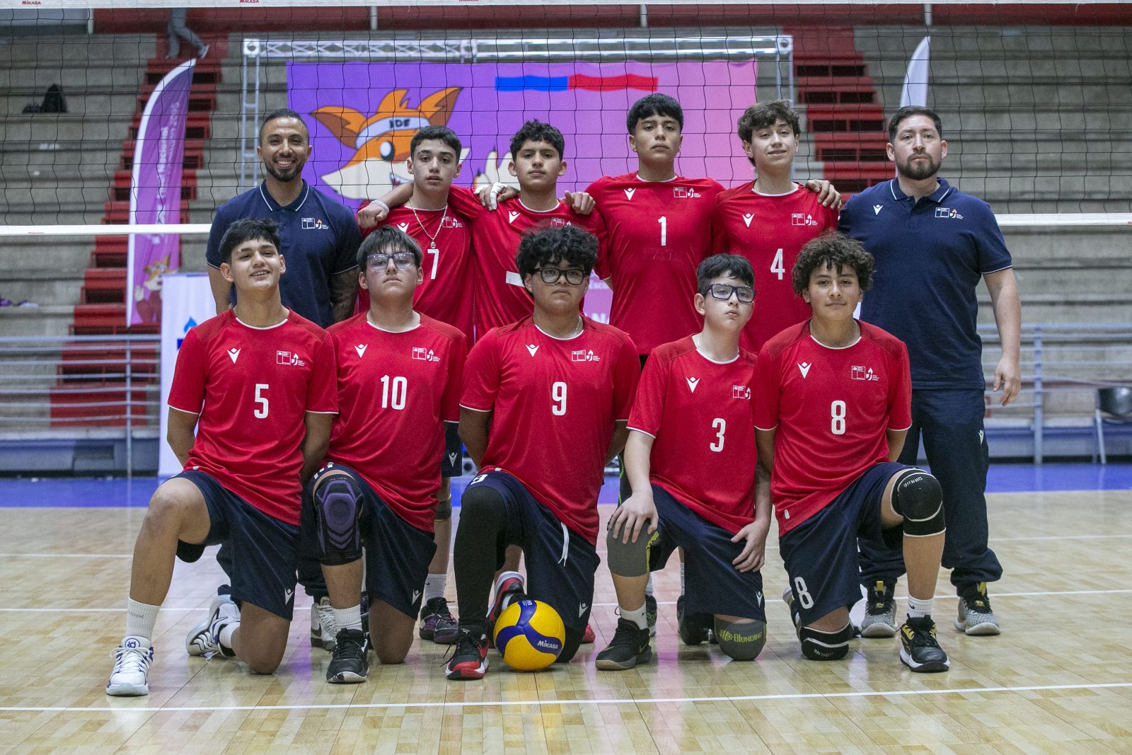Sunnyland School campeón nacional escolar de voleibol masculino sub 14