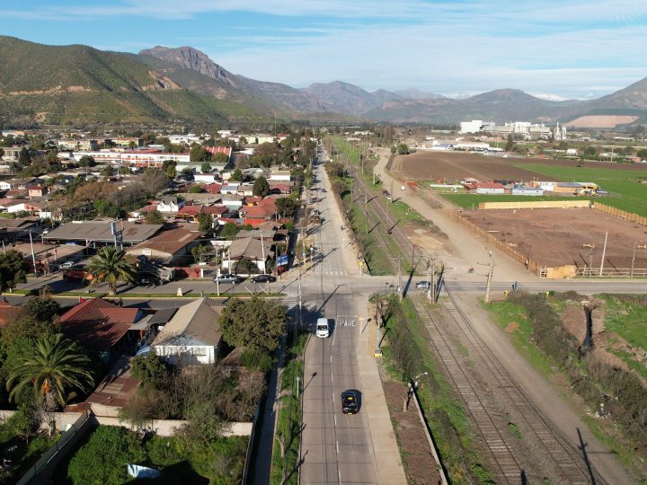 Se habilitó paso de vehículos en nueva avenida Manuel Rodríguez de Llay Llay