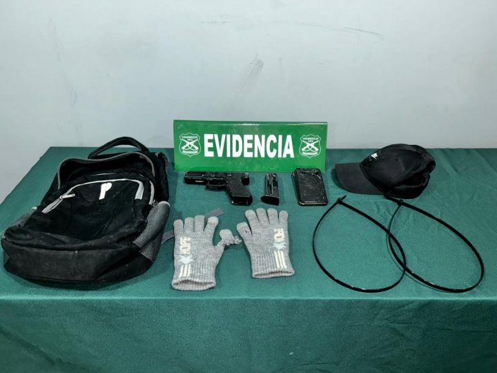 Carabineros detiene a uno de los autores de violento asalto en local comercial de San Felipe