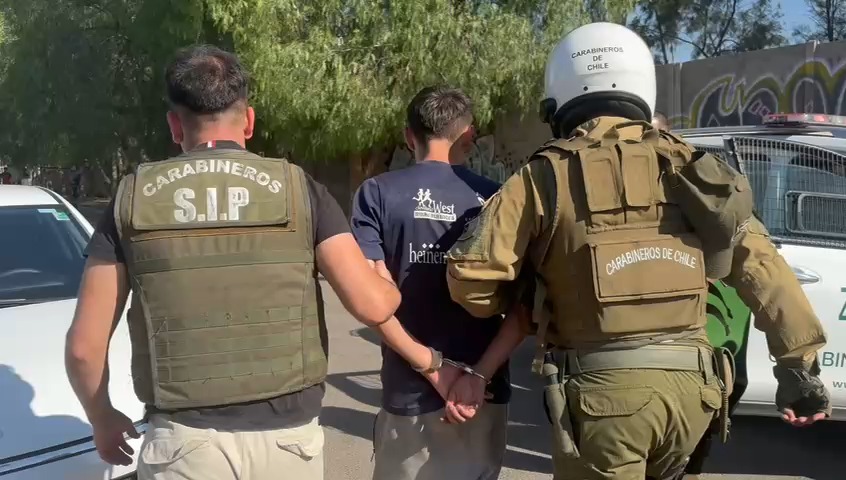 Carabineros de San Felipe detiene a prófugo de la justicia por delito de homicidio