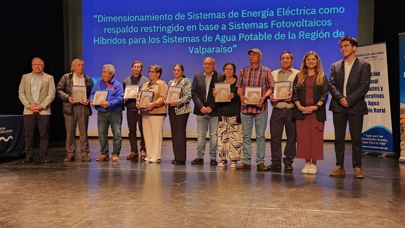 Aconcagua avanza en seguridad hídrica: cierran estudio que permitirá modernizar energéticamente los APR de la región