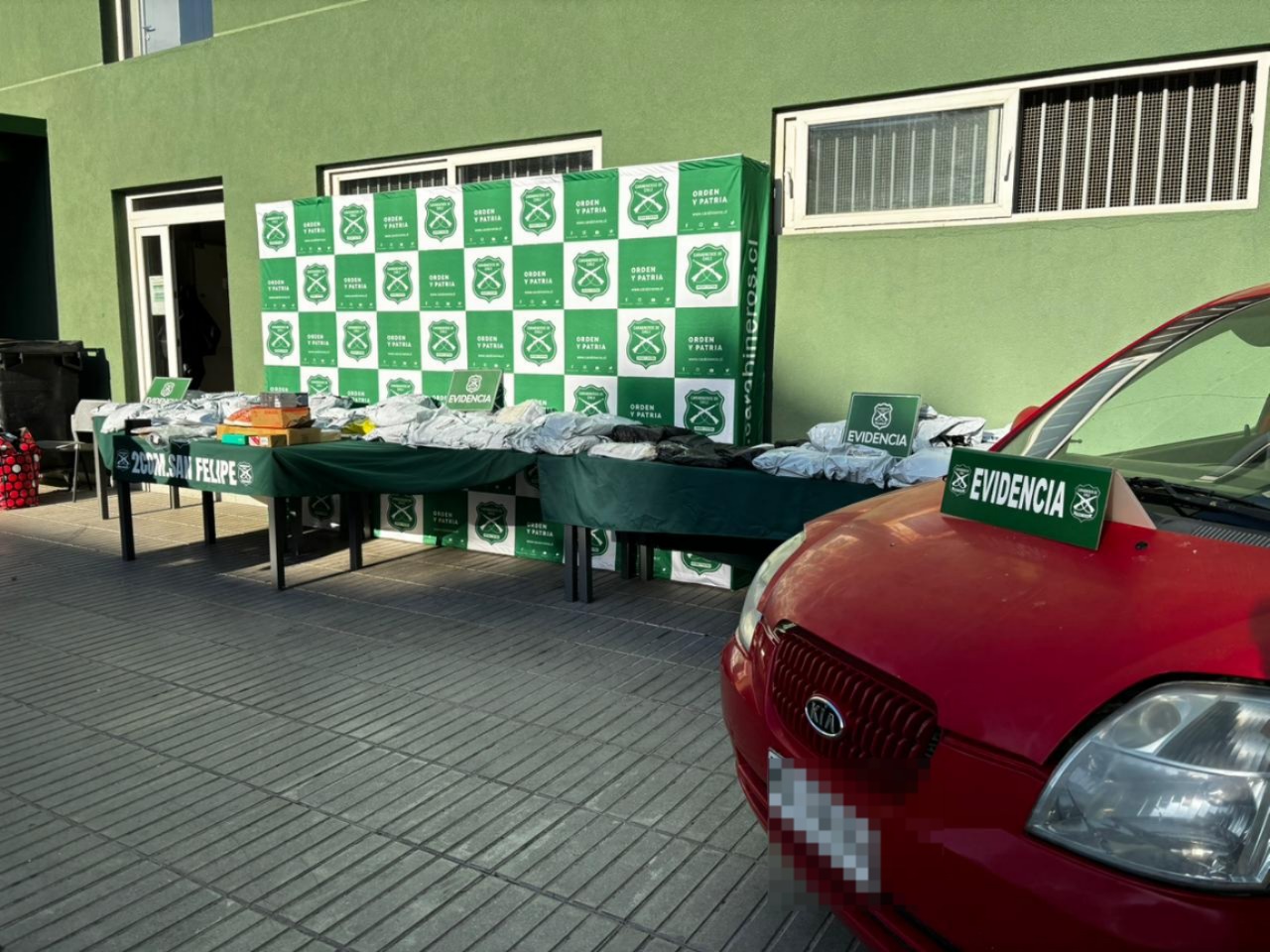 Detenido por receptación tras robo a bodegas de Chilexpress en San Felipe