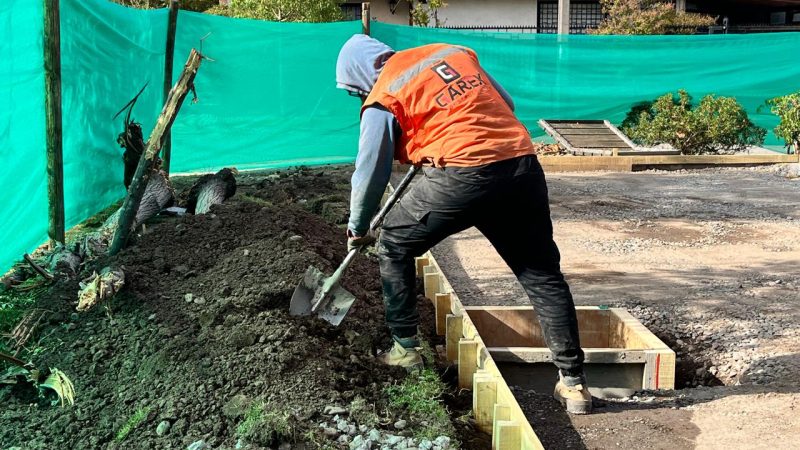 Municipalidad de Los Andes inicia mejoramiento de multicancha en Villa Antonio López con fondos Royalty