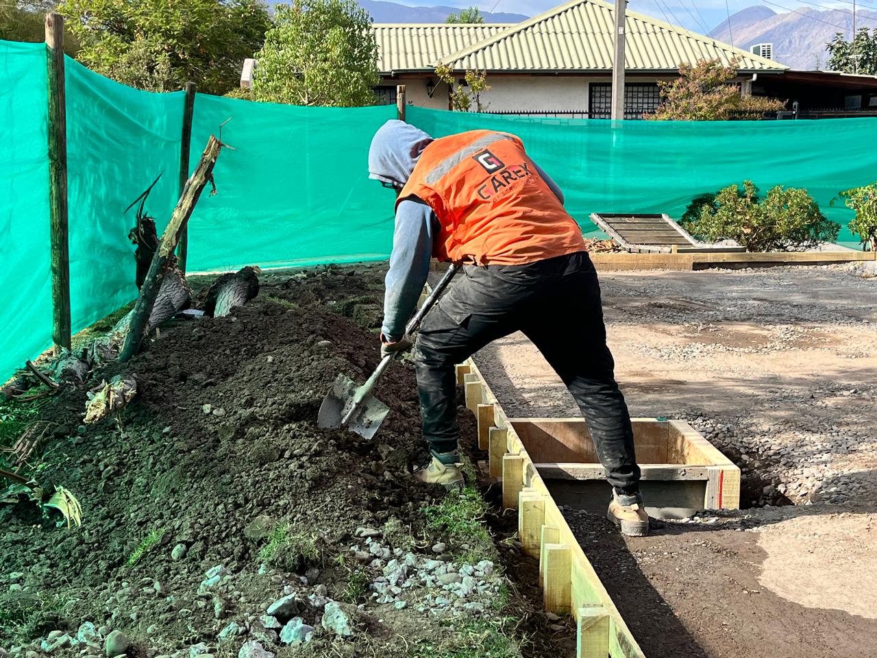 Municipalidad de Los Andes inicia mejoramiento de multicancha en Villa Antonio López con fondos Royalty