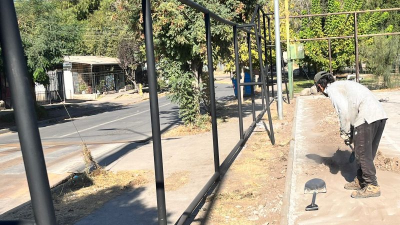 80 millones de pesos para recuperar multicancha de población Bellavista 1 en Los Andes