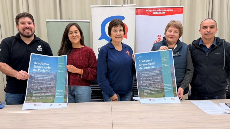 Municipalidad de San Felipe abre convocatoria para primera Academia Empresarial de Turismo de Aconcagua