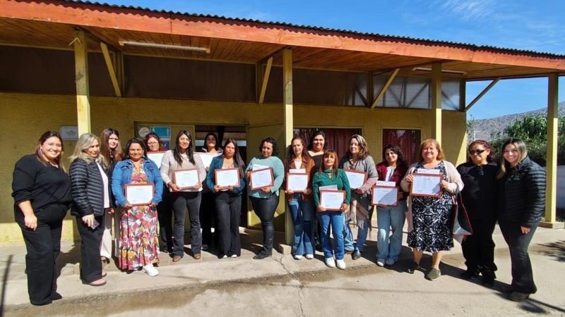 Veinte vecinas de Panquehue fueron certificadas en cómo gestionar y formalizar un emprendimiento