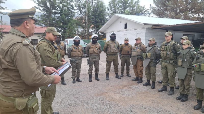 Ronda Impacto en Putaendo deja cuatro detenidos y una veintena de fiscalizaciones durante operativo de seguridad