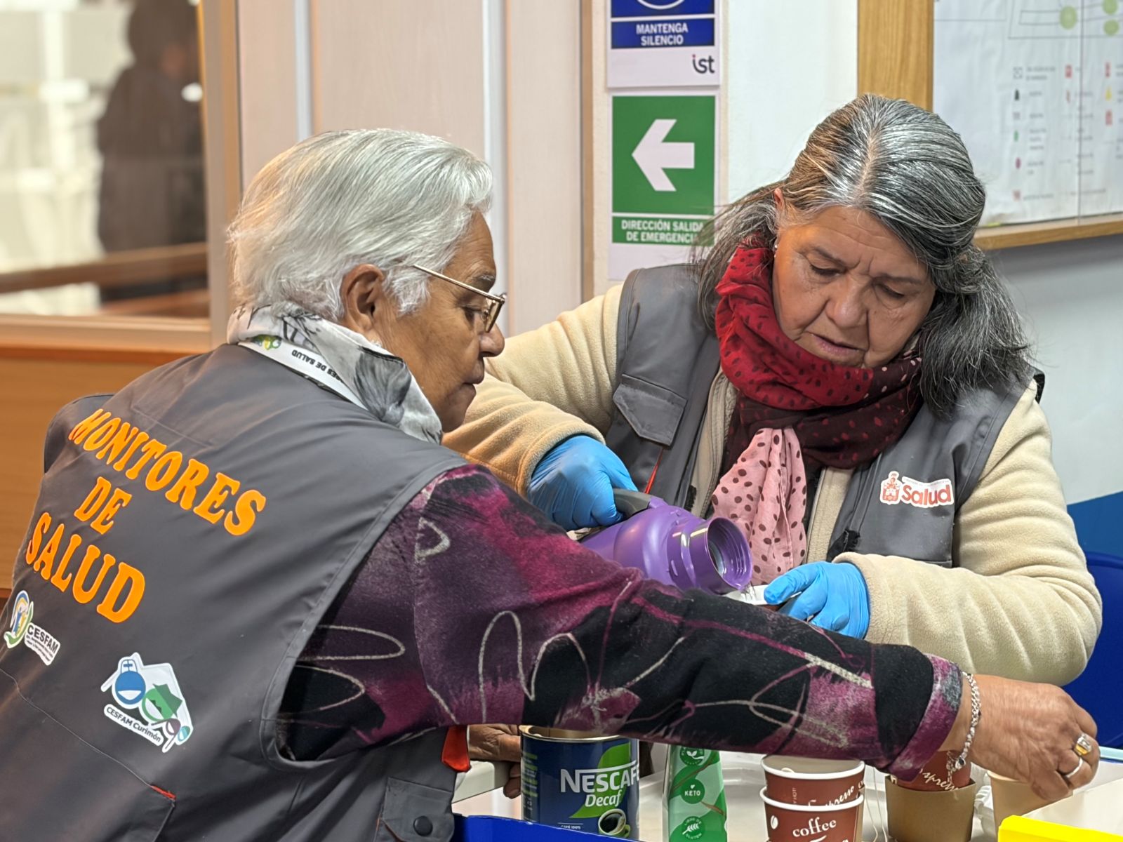 Desayunos solidarios vuelven al CESFAM Segismundo Iturra para acompañar a sus usuarios en invierno