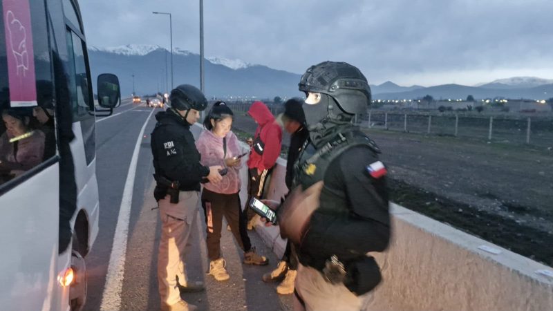 DI fiscaliza a 540 extranjeros en operativo migratorio en San Felipe: 33 denunciados y tres quedaron a disposición de la autoridad
