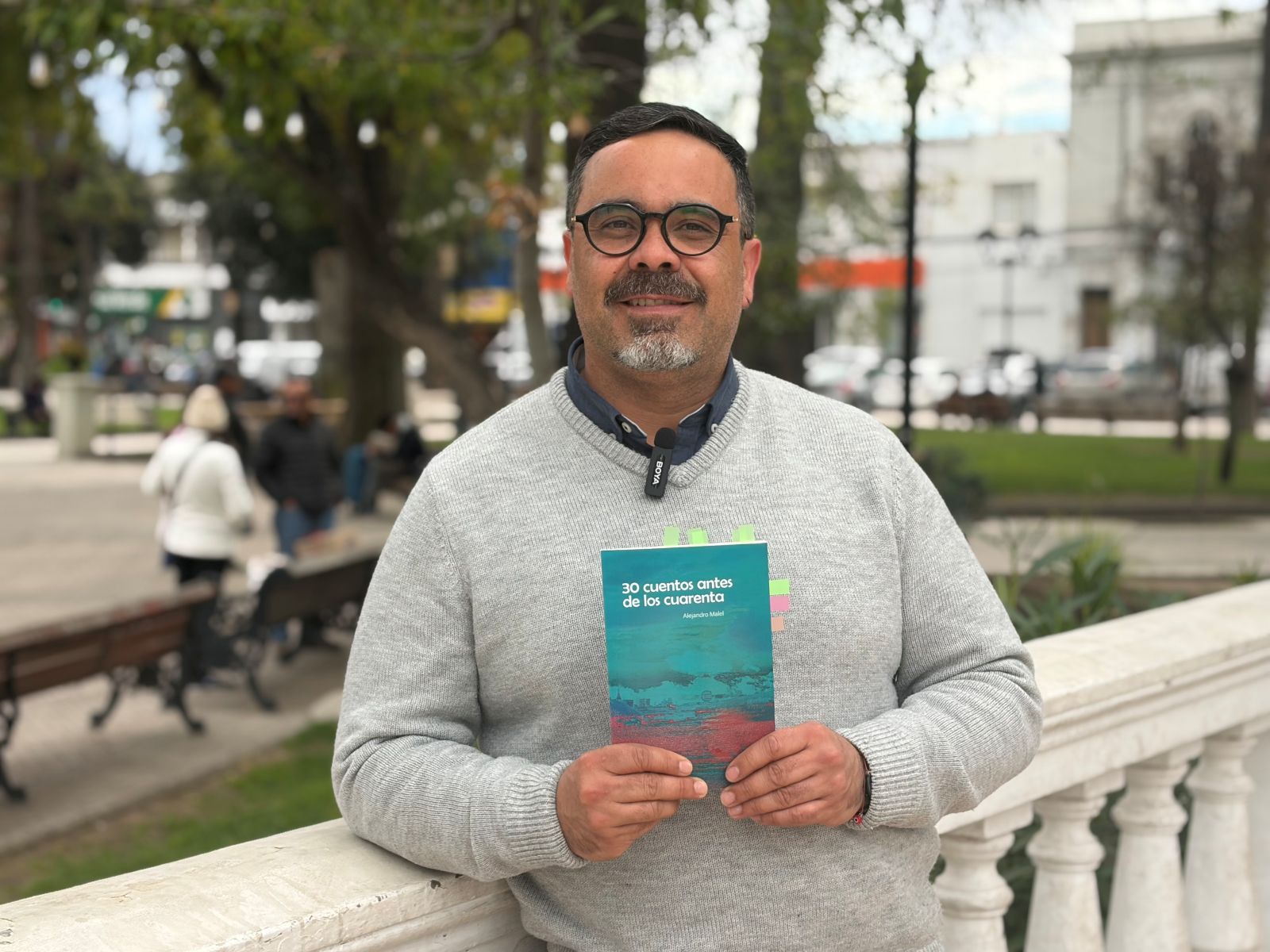 Alejandro Malel presenta su libro “30 cuentos antes de los 40”: un viaje literario desde el corazón del Aconcagua